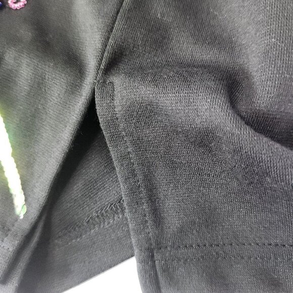 Quacker Factory Women's Size X-Small Sequin Ladybug Insects Top - Picture 2 of 7